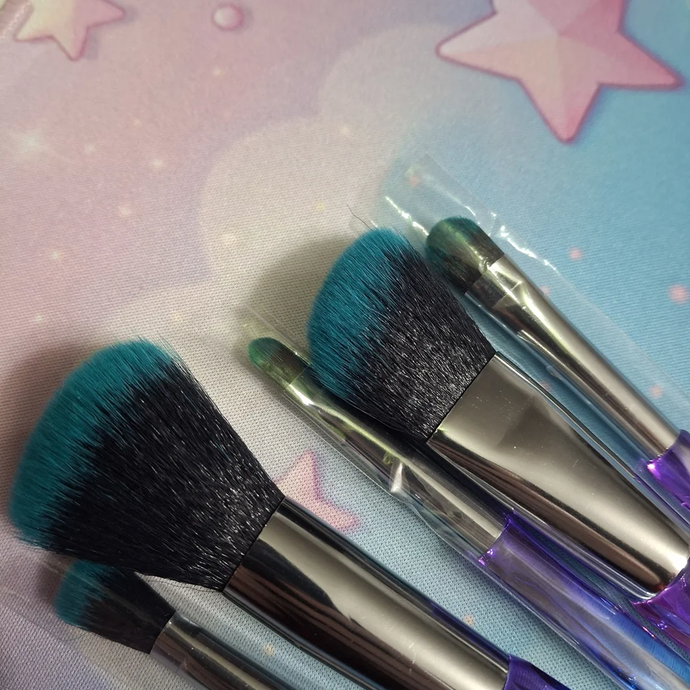 Colorful Makeup Brush Set